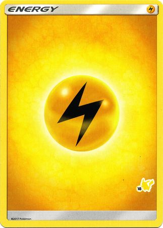 Lightning Energy (Pikachu Stamp #18) [Battle Academy 2020] | Mindsight Gaming