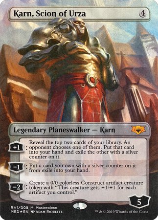 Karn, Scion of Urza [Mythic Edition] | Mindsight Gaming