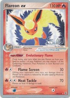 Flareon ex (108/113) (Eeveelutions - Jimmy Ballard) [World Championships 2006] | Mindsight Gaming