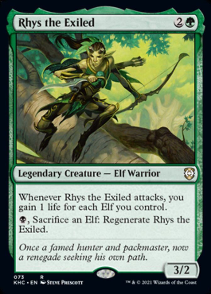 Rhys the Exiled [Kaldheim Commander] | Mindsight Gaming