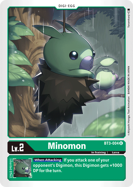 Minomon [BT3-004] [Release Special Booster Ver.1.5] | Mindsight Gaming