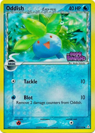 Oddish (73/110) (Delta Species) (Stamped) [EX: Holon Phantoms] | Mindsight Gaming