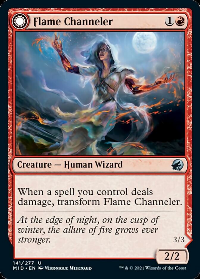 Flame Channeler // Embodiment of Flame [Innistrad: Midnight Hunt] | Mindsight Gaming