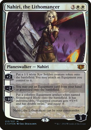 Nahiri, the Lithomancer (Commander 2014) [Commander 2014 Oversized] | Mindsight Gaming