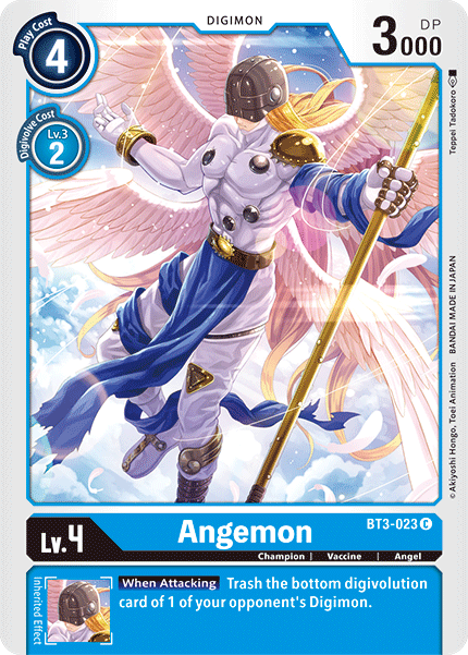 Angemon [BT3-023] [Release Special Booster Ver.1.5] | Mindsight Gaming