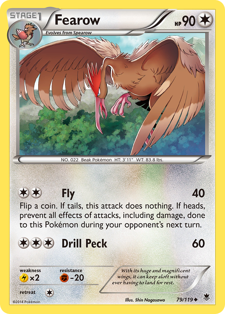 Fearow (79/119) [XY: Phantom Forces] | Mindsight Gaming