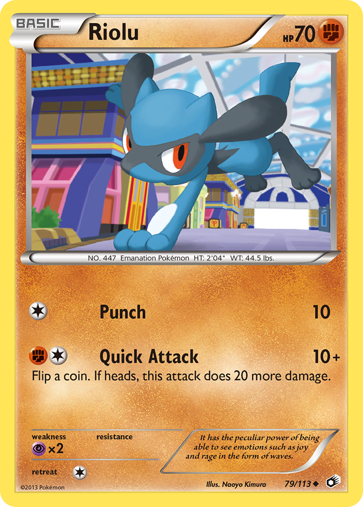 Riolu (79/113) [Black & White: Legendary Treasures] | Mindsight Gaming