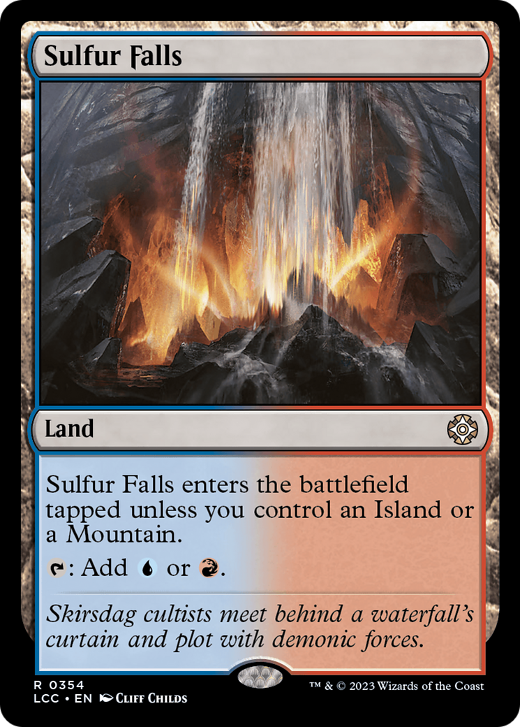 Sulfur Falls [The Lost Caverns of Ixalan Commander] | Mindsight Gaming