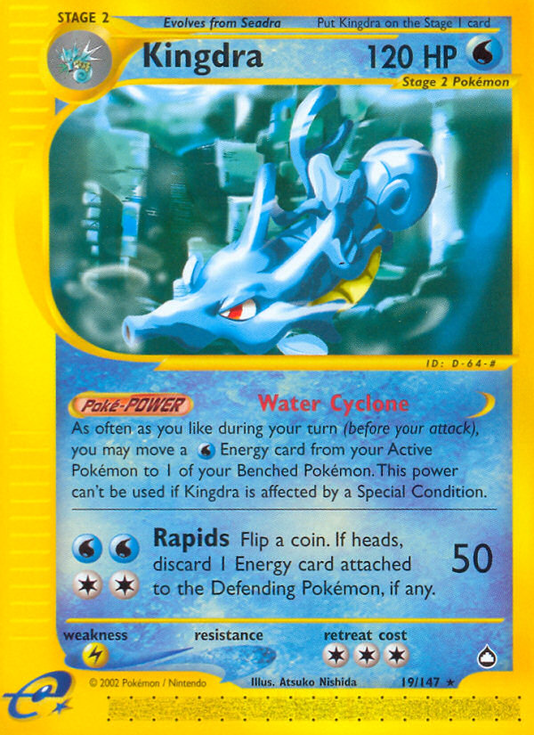 Kingdra (19/147) [Aquapolis] | Mindsight Gaming