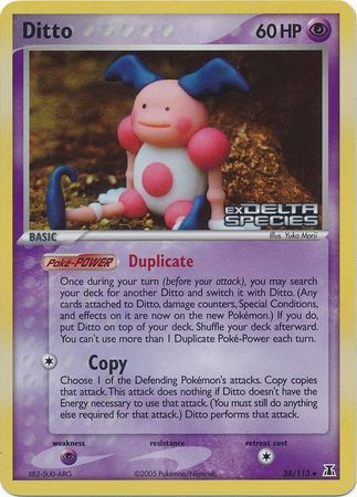 Ditto (38/113) (Stamped) [EX: Delta Species] | Mindsight Gaming