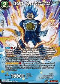 Vegeta, Royal Evolution (EB1-07) [Battle Evolution Booster] | Mindsight Gaming