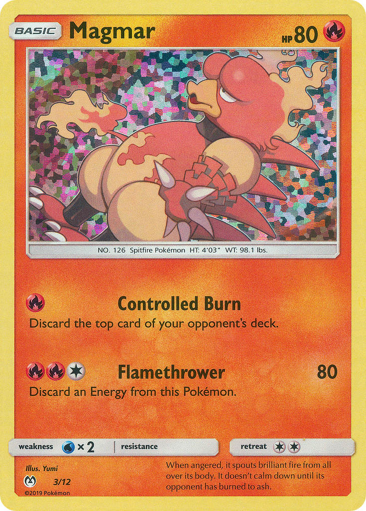 Magmar (3/12) [McDonald's Promos: 2019 Collection] | Mindsight Gaming