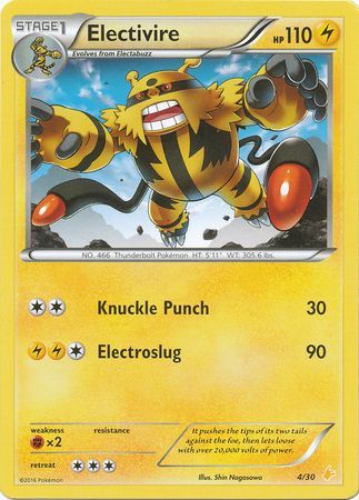 Electivire (4/30) [XY: Trainer Kit 3 - Pikachu Libre] | Mindsight Gaming