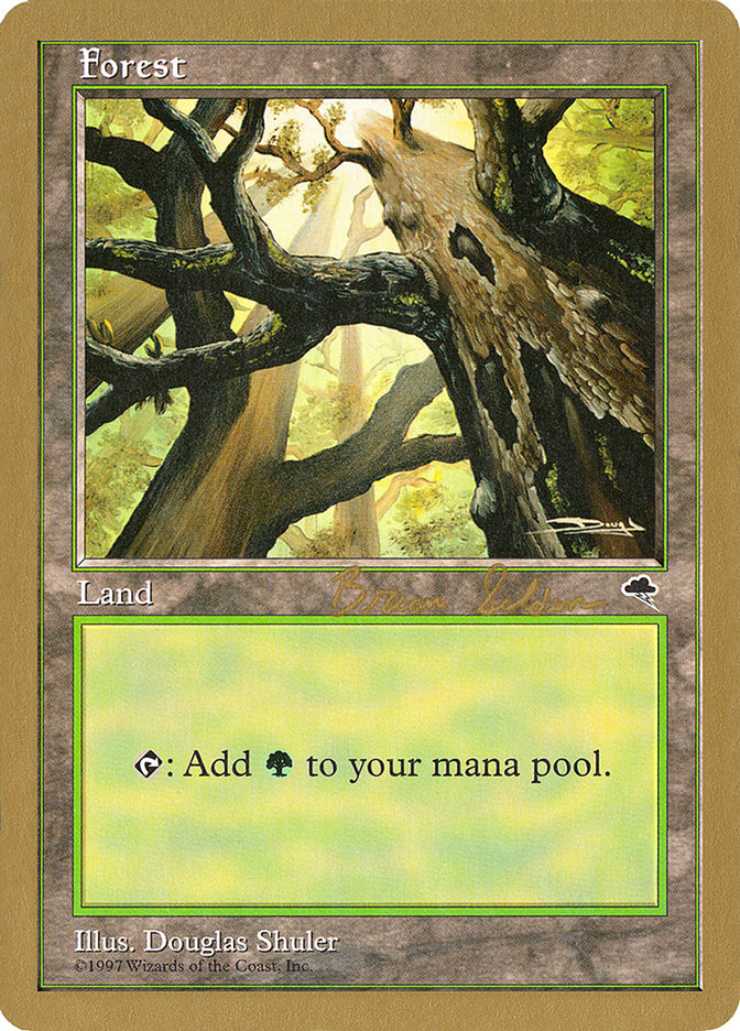 Forest (bs347) (Brian Selden) [World Championship Decks 1998] | Mindsight Gaming