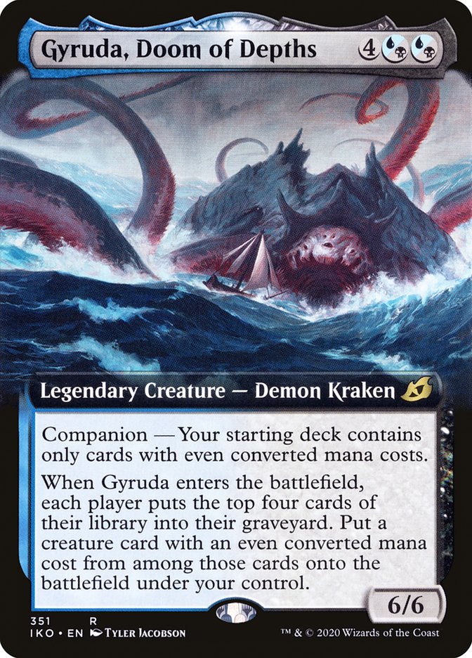 Gyruda, Doom of Depths (Extended Art) [Ikoria: Lair of Behemoths] | Mindsight Gaming