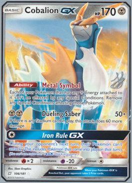 Cobalion GX (106/181) (Perfection - Henry Brand) [World Championships 2019] | Mindsight Gaming