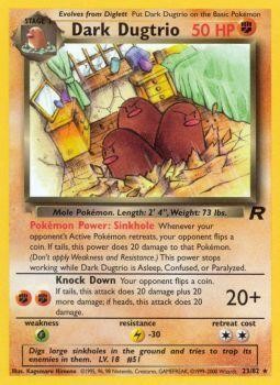 Dark Dugtrio (23/82) [Team Rocket Unlimited] | Mindsight Gaming