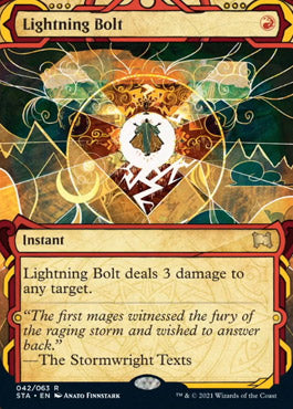 Lightning Bolt (Etched Foil) [Strixhaven Mystical Archive] | Mindsight Gaming