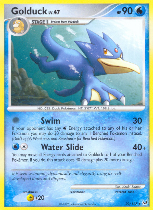 Golduck (29/127) [Platinum: Base Set] | Mindsight Gaming