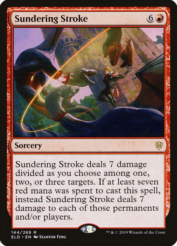 Sundering Stroke [Throne of Eldraine] | Mindsight Gaming