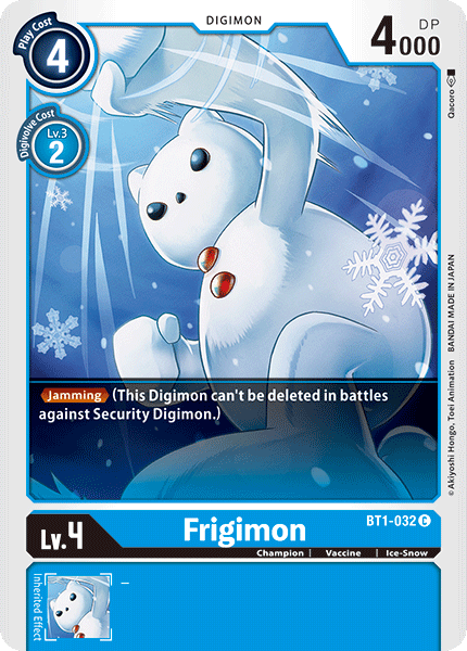 Frigimon [BT1-032] [Release Special Booster Ver.1.0] | Mindsight Gaming