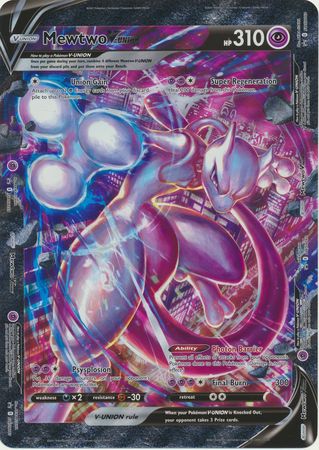 Mewtwo V-Union (Jumbo Card) [Sword & Shield: Black Star Promos] | Mindsight Gaming