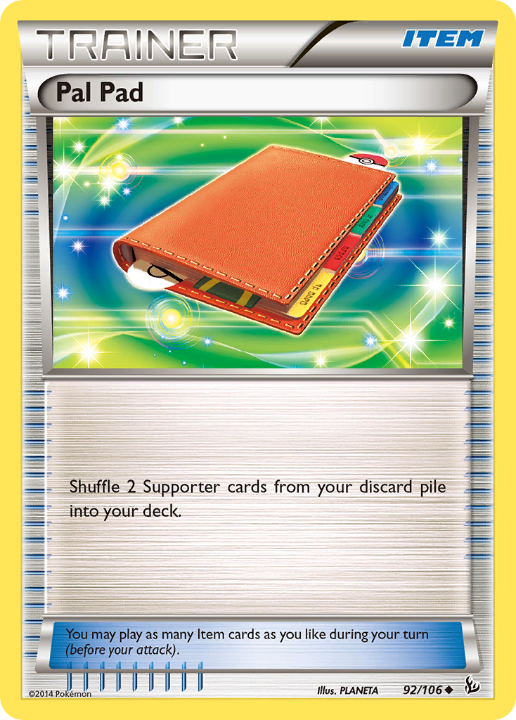 Pal Pad (92/106) [XY: Flashfire] | Mindsight Gaming