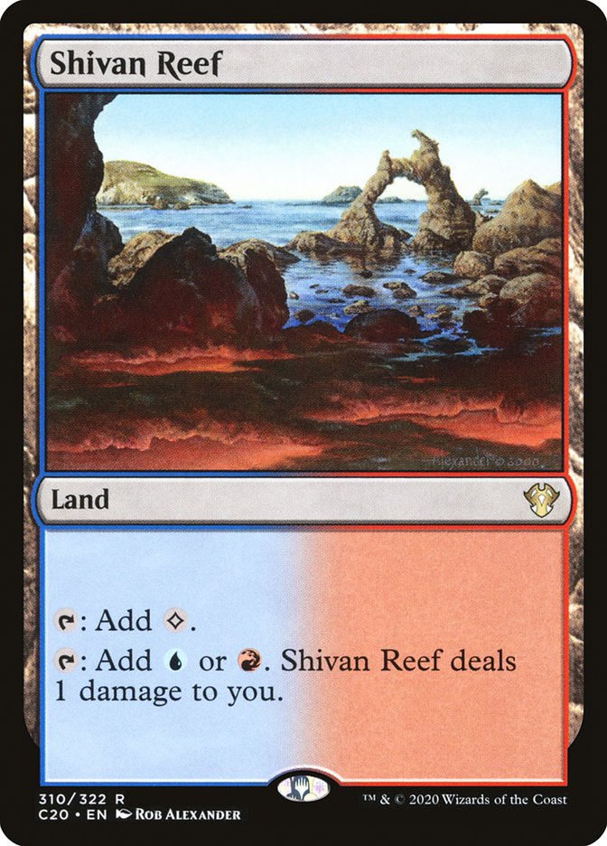 Shivan Reef [Commander 2020] | Mindsight Gaming