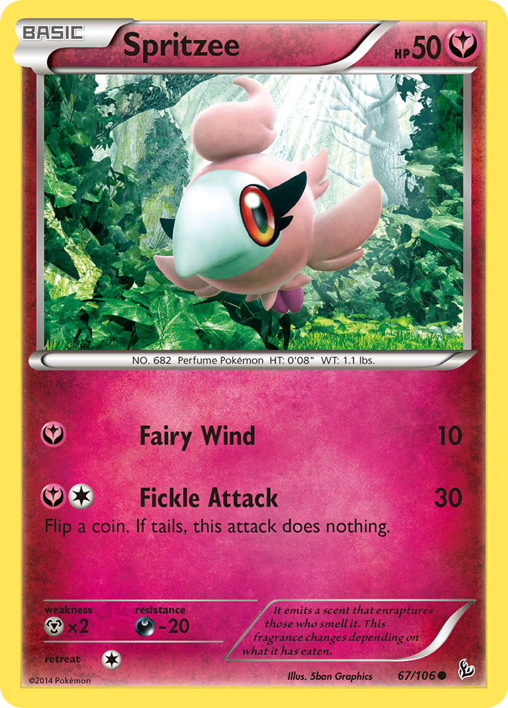 Spritzee (67/106) [XY: Flashfire] | Mindsight Gaming