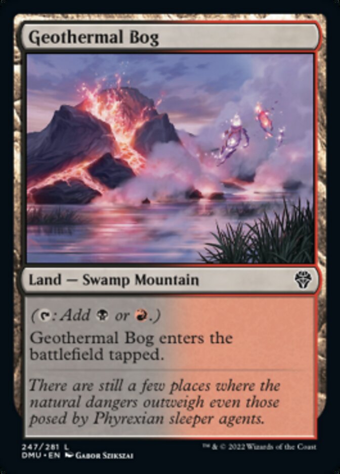 Geothermal Bog [Dominaria United] | Mindsight Gaming