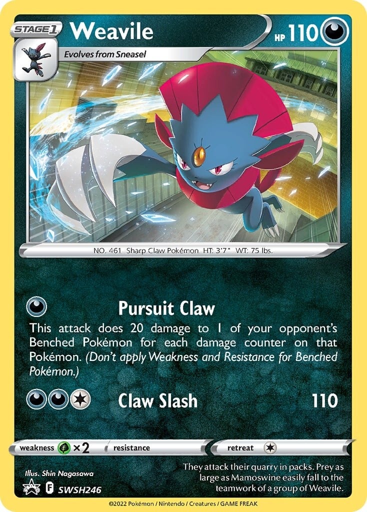 Weavile (SWSH246) [Sword & Shield: Black Star Promos] | Mindsight Gaming