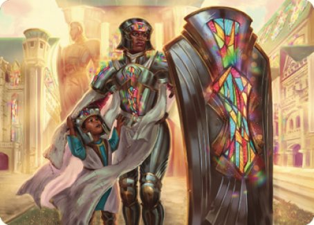 Guardian of New Benalia Art Card [Dominaria United Art Series] | Mindsight Gaming