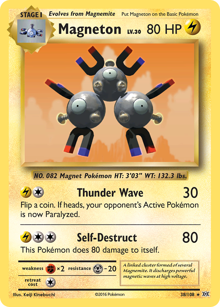 Magneton (38/108) [XY: Evolutions] | Mindsight Gaming