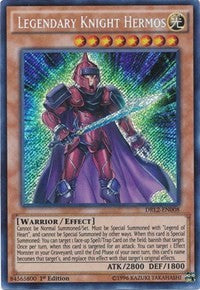 Legendary Knight Hermos [DRL2-EN008] Secret Rare | Mindsight Gaming