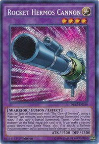 Rocket Hermos Cannon [DRL2-EN010] Secret Rare | Mindsight Gaming