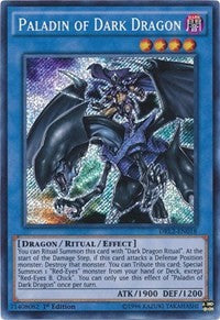 Paladin of Dark Dragon [DRL2-EN018] Secret Rare | Mindsight Gaming