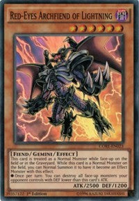 Red-Eyes Archfiend of Lightning [CORE-EN023] Super Rare | Mindsight Gaming