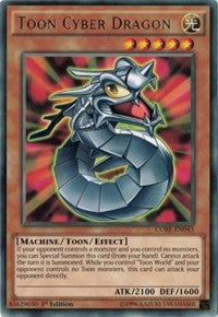 Toon Cyber Dragon [CORE-EN043] Rare | Mindsight Gaming