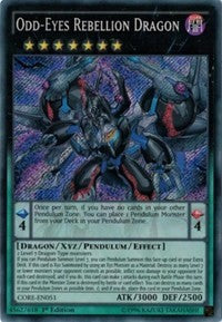 Odd-Eyes Rebellion Dragon [CORE-EN051] Secret Rare | Mindsight Gaming