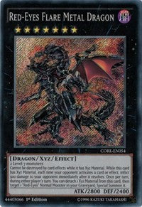 Red-Eyes Flare Metal Dragon [CORE-EN054] Secret Rare | Mindsight Gaming