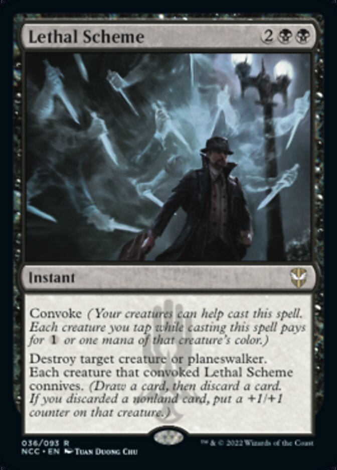 Lethal Scheme [Streets of New Capenna Commander] | Mindsight Gaming