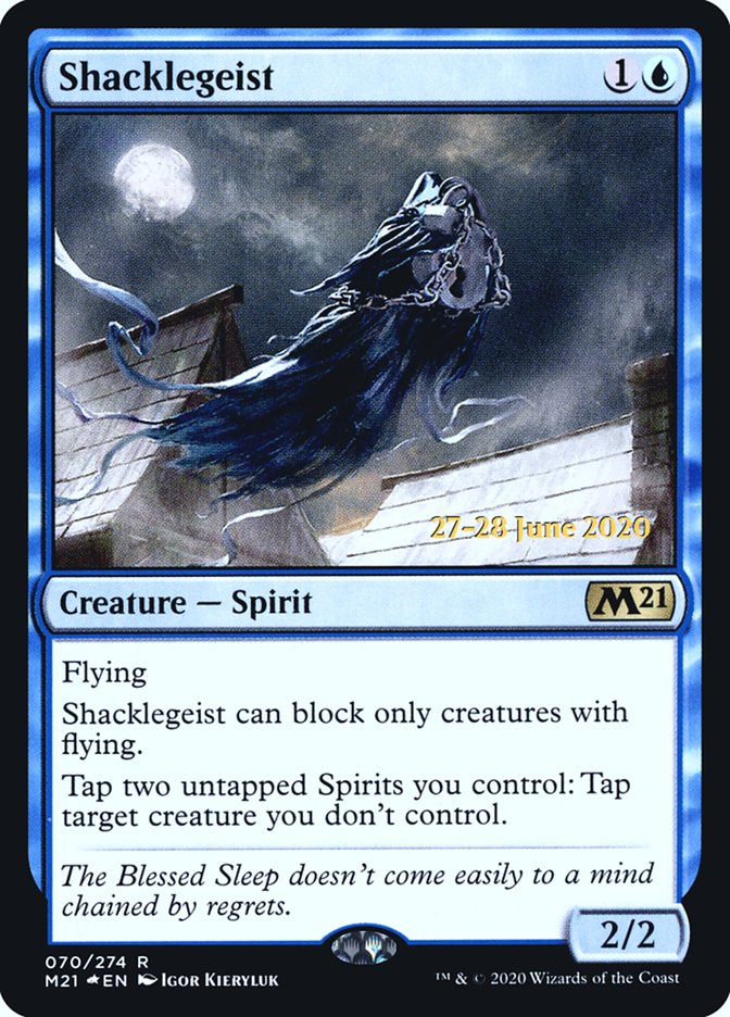 Shacklegeist  [Core Set 2021 Prerelease Promos] | Mindsight Gaming