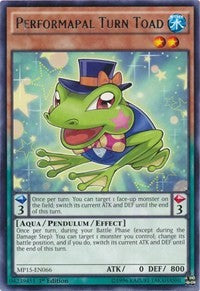 Performapal Turn Toad [MP15-EN066] Rare | Mindsight Gaming