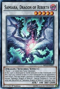 Samsara, Dragon of Rebirth [MP15-EN097] Super Rare | Mindsight Gaming