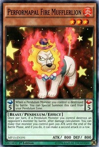 Performapal Fire Mufflerlion [MP15-EN191] Common | Mindsight Gaming