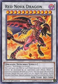 Red Nova Dragon [HSRD-EN024] Rare | Mindsight Gaming