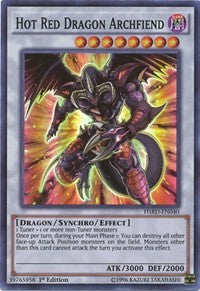 Hot Red Dragon Archfiend [HSRD-EN040] Super Rare | Mindsight Gaming