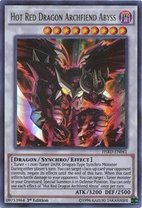 Hot Red Dragon Archfiend Abyss [HSRD-EN041] Ultra Rare | Mindsight Gaming