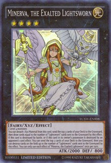 Minerva, the Exalted Lightsworn (Super Rare) [YCSW-EN008] Super Rare | Mindsight Gaming