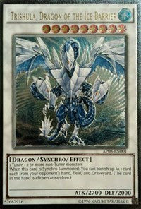 Trishula, Dragon of the Ice Barrier [AP08-EN001] Ultimate Rare | Mindsight Gaming